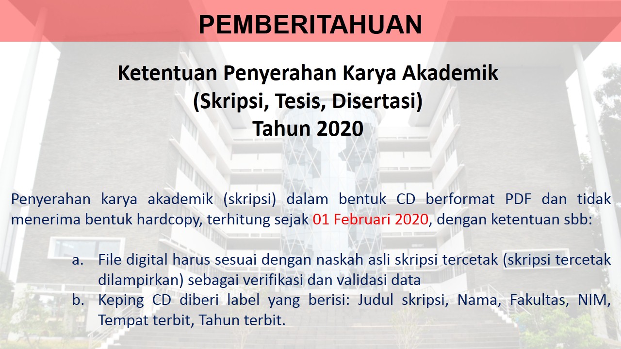 Ketentuan Serah Simpan Karya Akademik