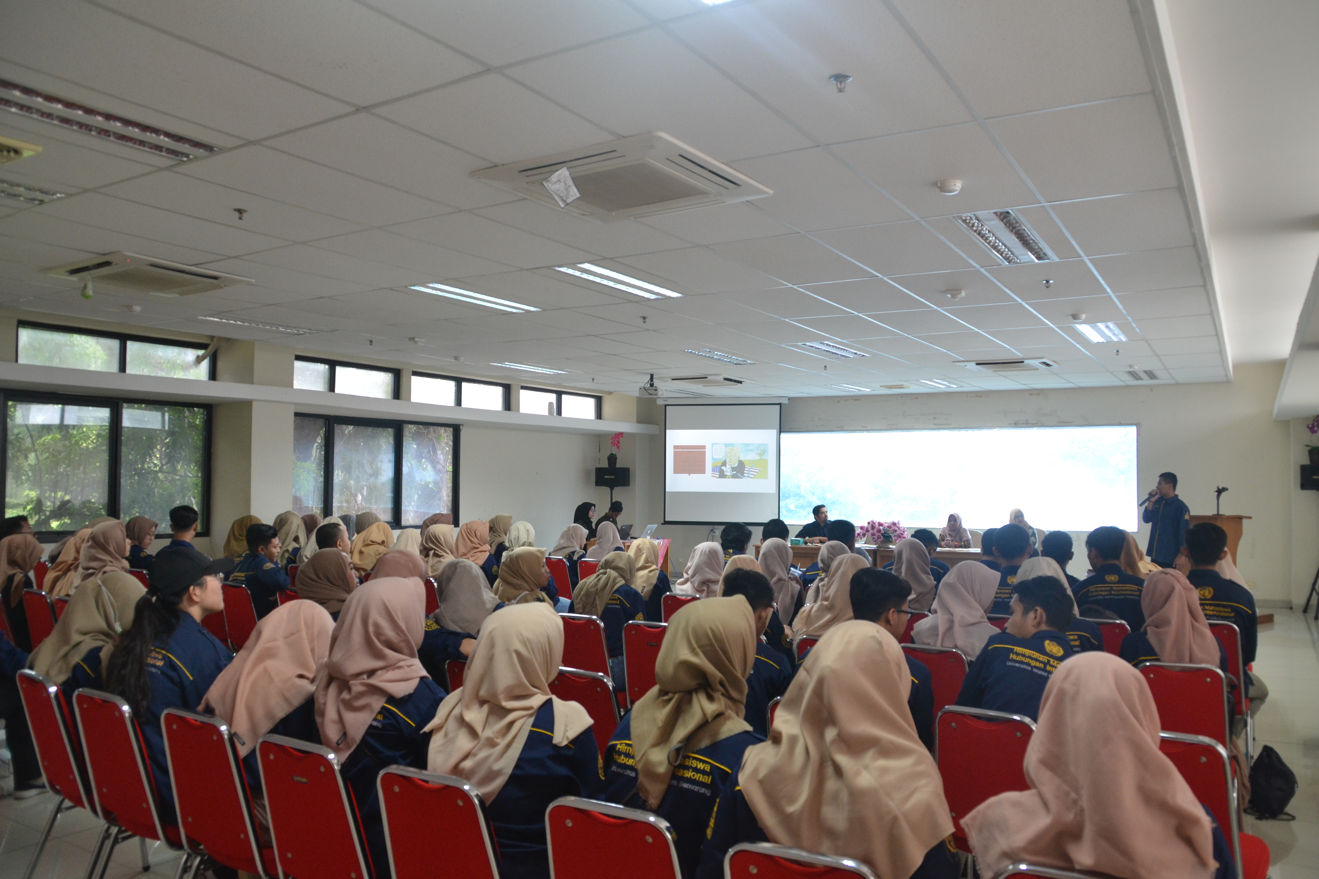 Kunjungan Dari FISIP Universitas Wahid Hasyim