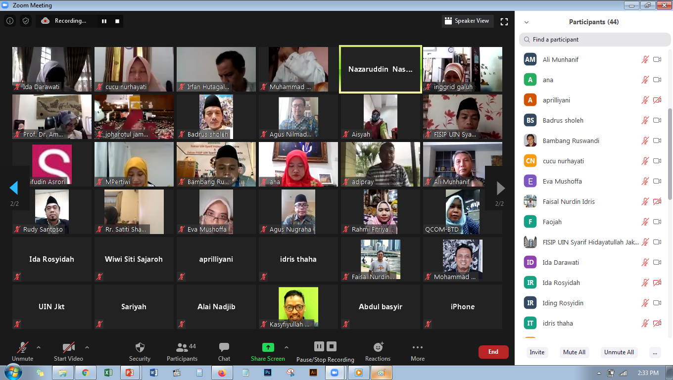 Halal Bi Halal FISIP 2020