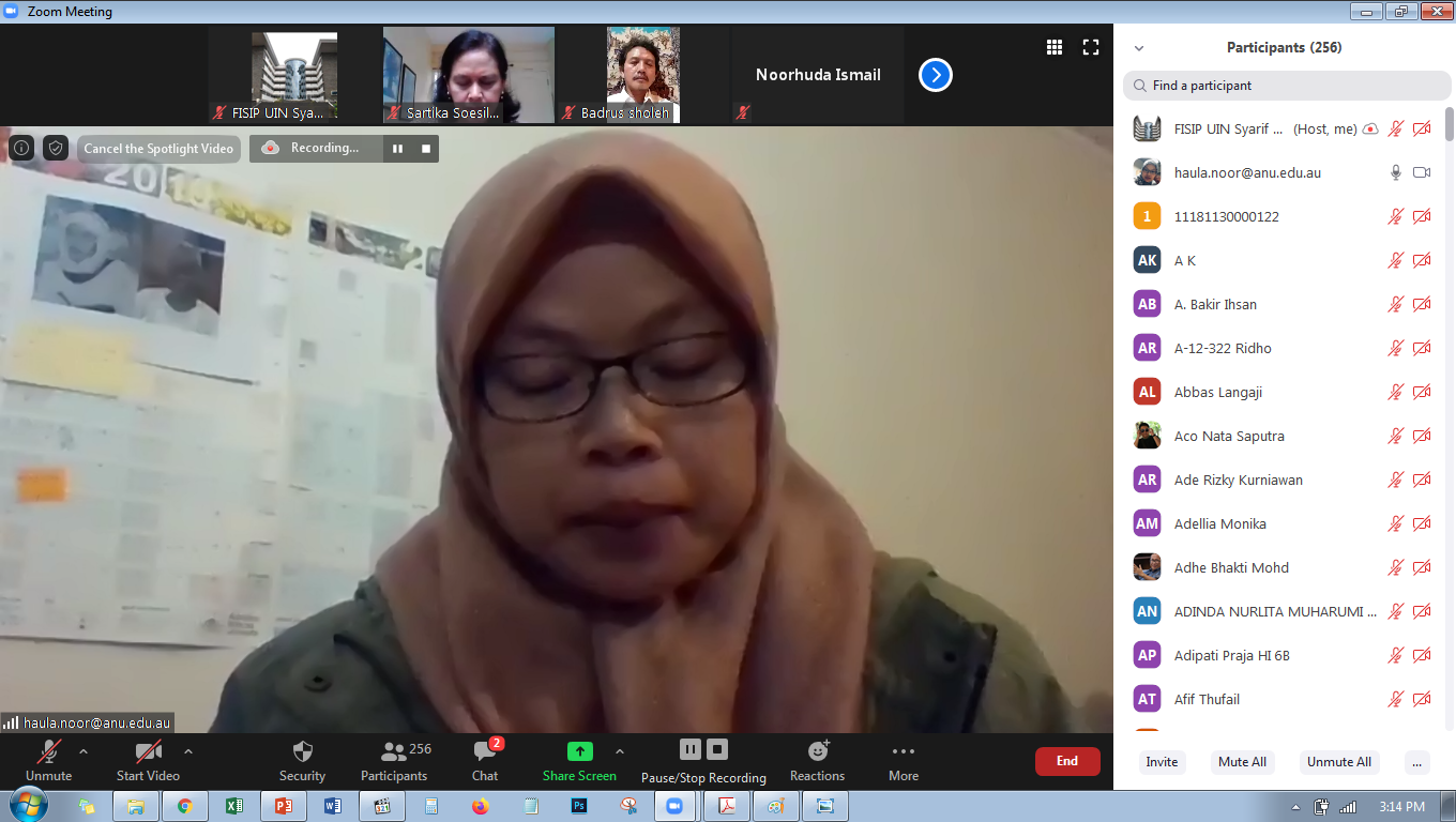Webinar: Covid-19 dan Ancaman Terorisme