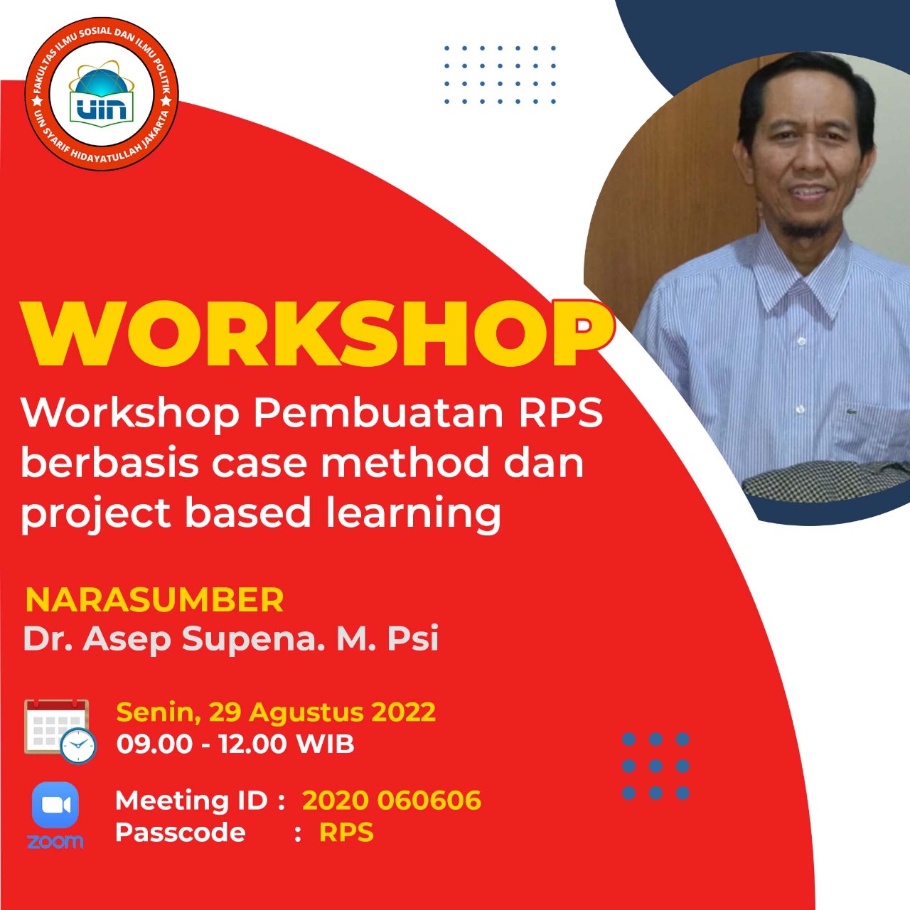 Workshop Pembuatan RPS Berbasis Case Method dan Project Based learning