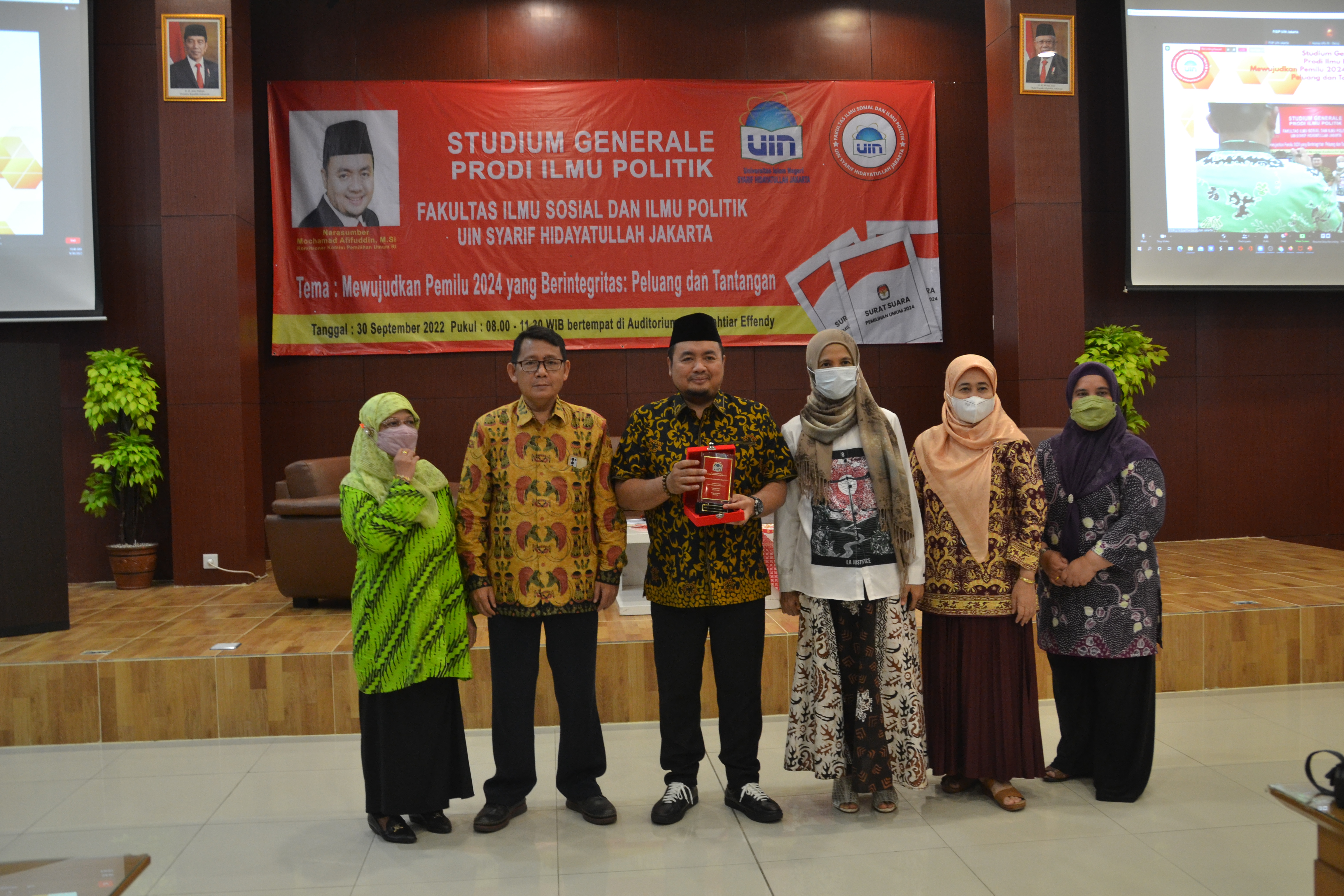 Studium Generale: Mewujudkan Pemilu 2024 yang Berintegritas: Peluang dan Tantangan
