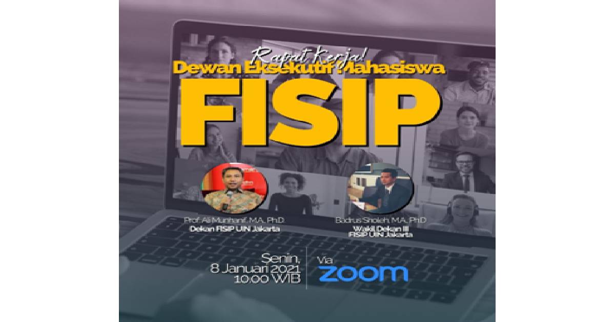 Narasi Rapat Kerja DEMA FISIP UIN Jakarta Periode 2020/2021