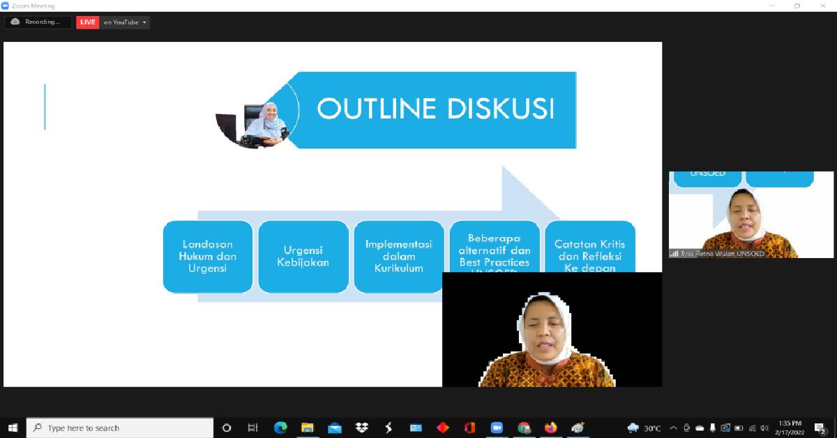 Workshop Implementasi kurikulum MBKM dalam Peningkatan Kompetensi dan Profesionalitas Mutu