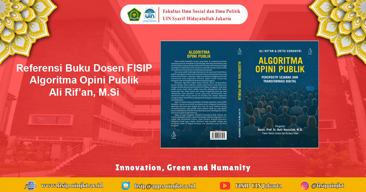 Sinopsis : Algoritma Opini Publik: Perspektif Sejarah dan Transformasi Digital