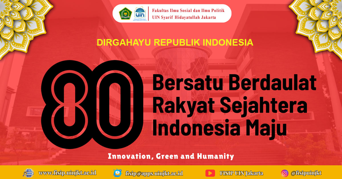 Dirgahayu Republik Indonesia Ke 80 Bersatu Berdaulat Rakyat Sejahtera Indonesia Maju