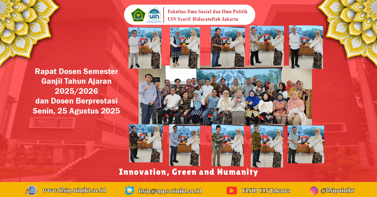 Rapat Dosen Semester Ganjil Tahun Ajaran 2025/2026 dan Dosen Berprestasi