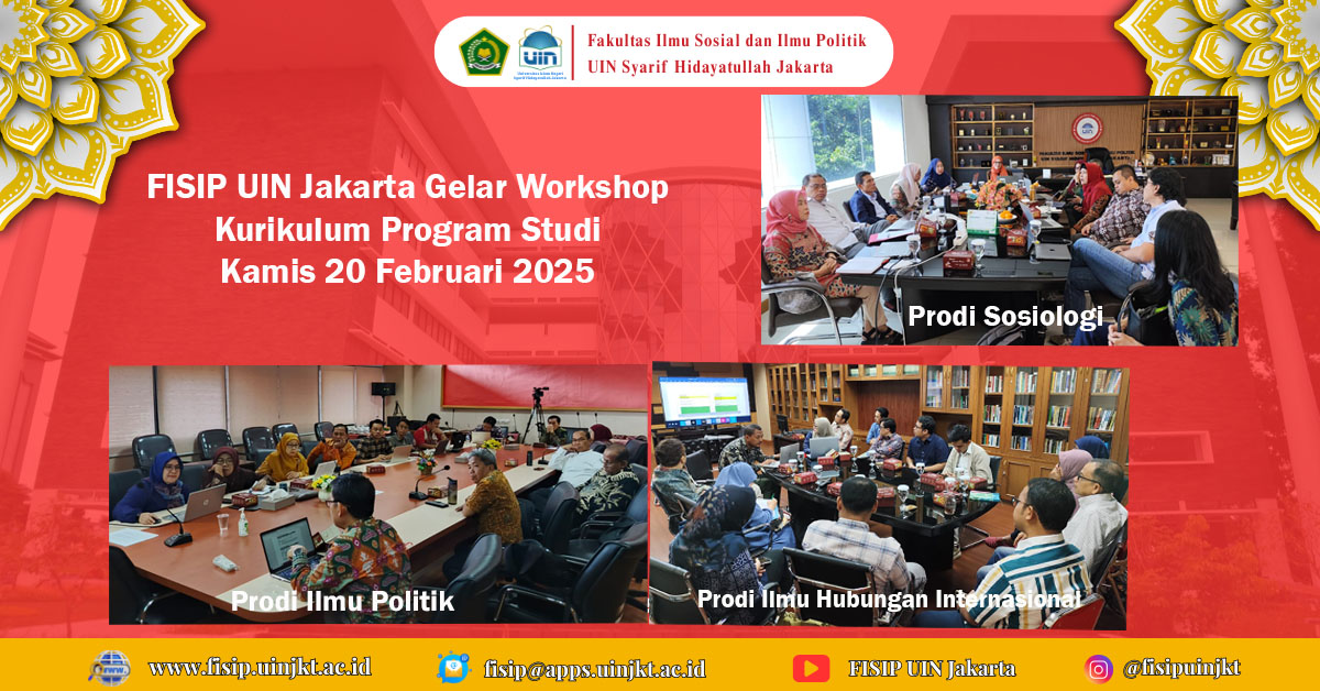 FISIP UIN Jakarta Gelar Workshop Kurikulum Program Studi