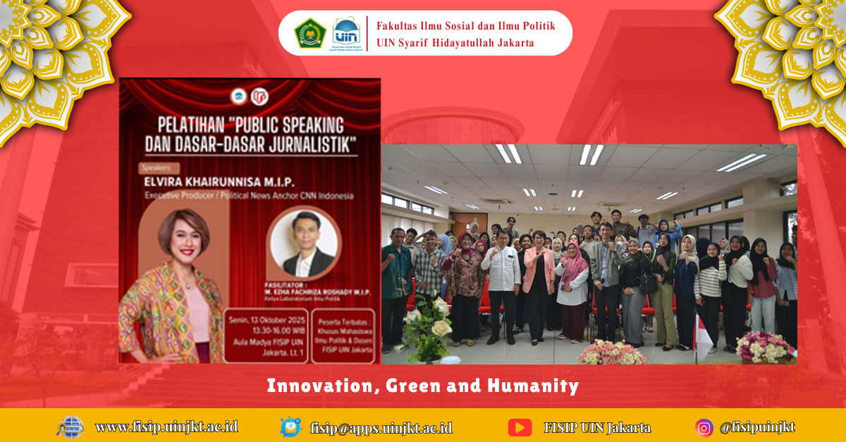 PELATIHAN "PUBLIC SPEAKING DAN DASAR-DASAR JURNALISTIK