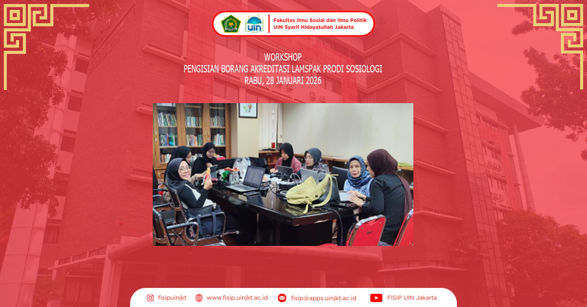 Workshop Penginputan Akreditasi Standar Penelitian Prodi Sosiologi