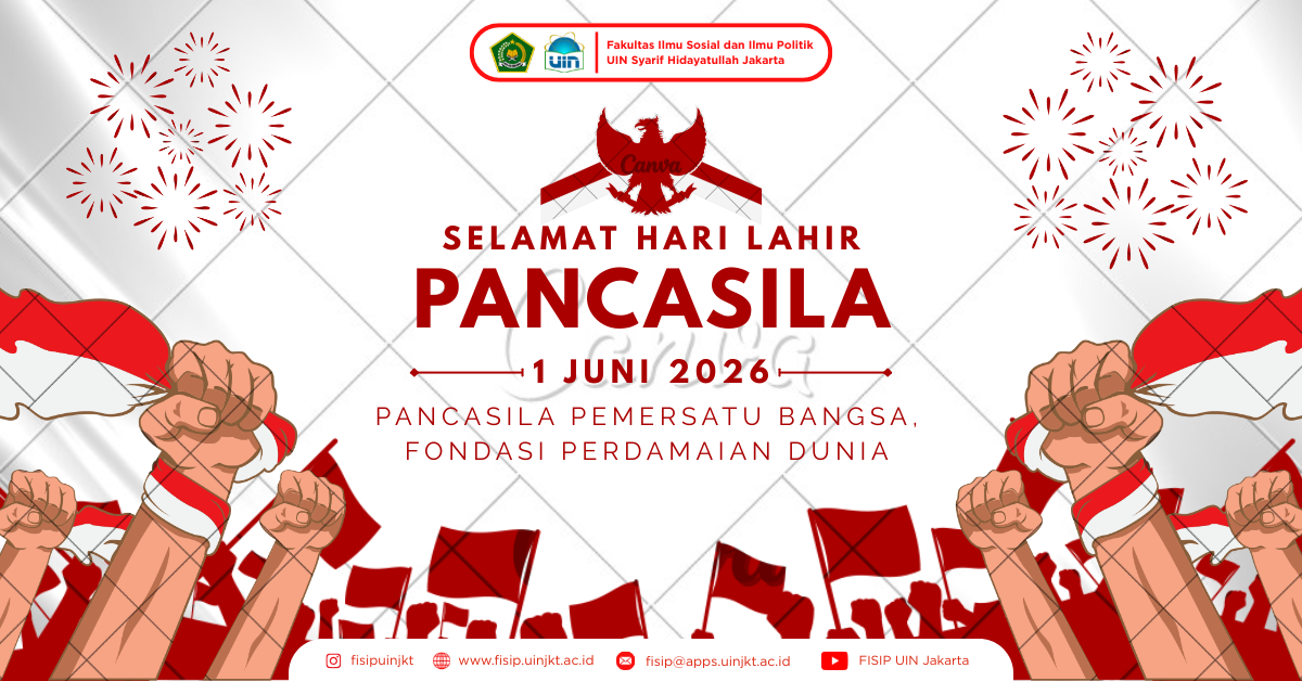 1 Juni Hari Lahir Pancasila "Pancasila Pemersatu Bangsa, Fondasi Perdamaian Dunia"
