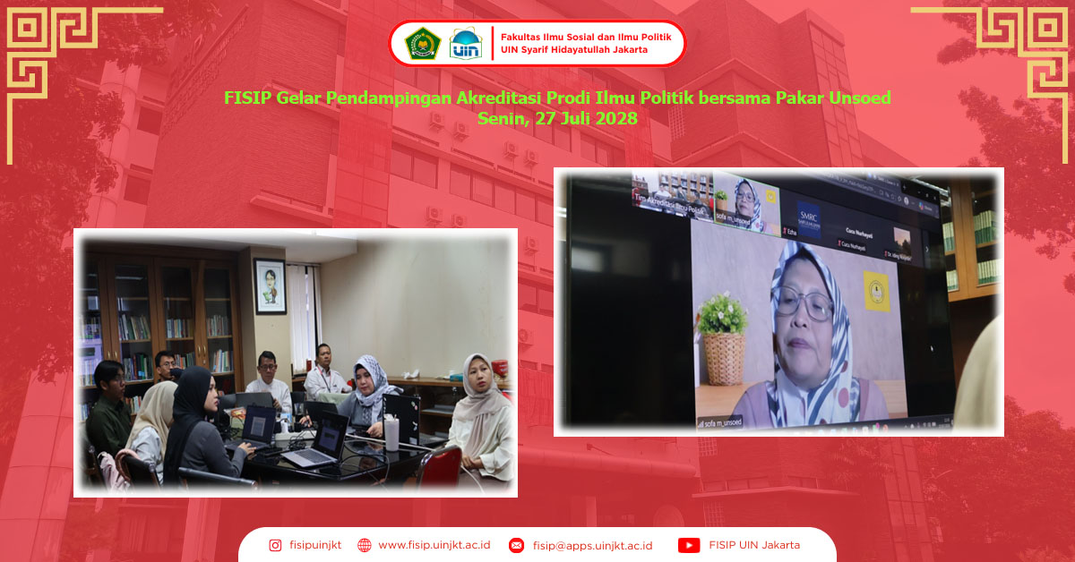 FISIP Gelar Pendampingan Akreditasi Prodi Ilmu Politik bersama Pakar Unsoed