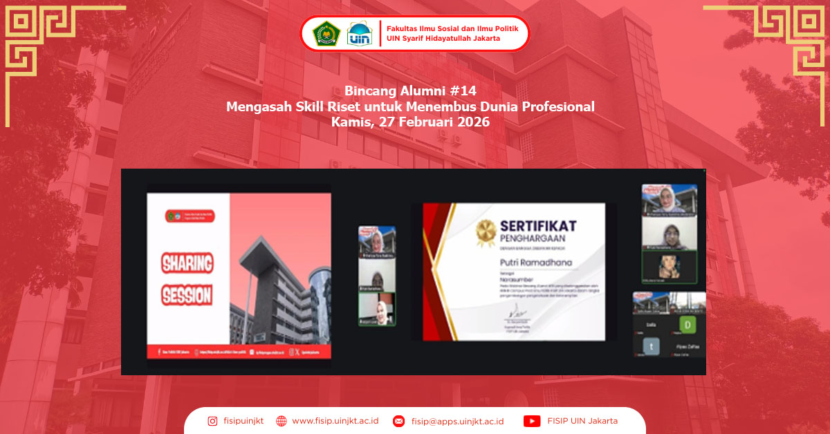 Bincang Alumni #14  Mengasah Skill Riset untuk Menembus Dunia Profesional