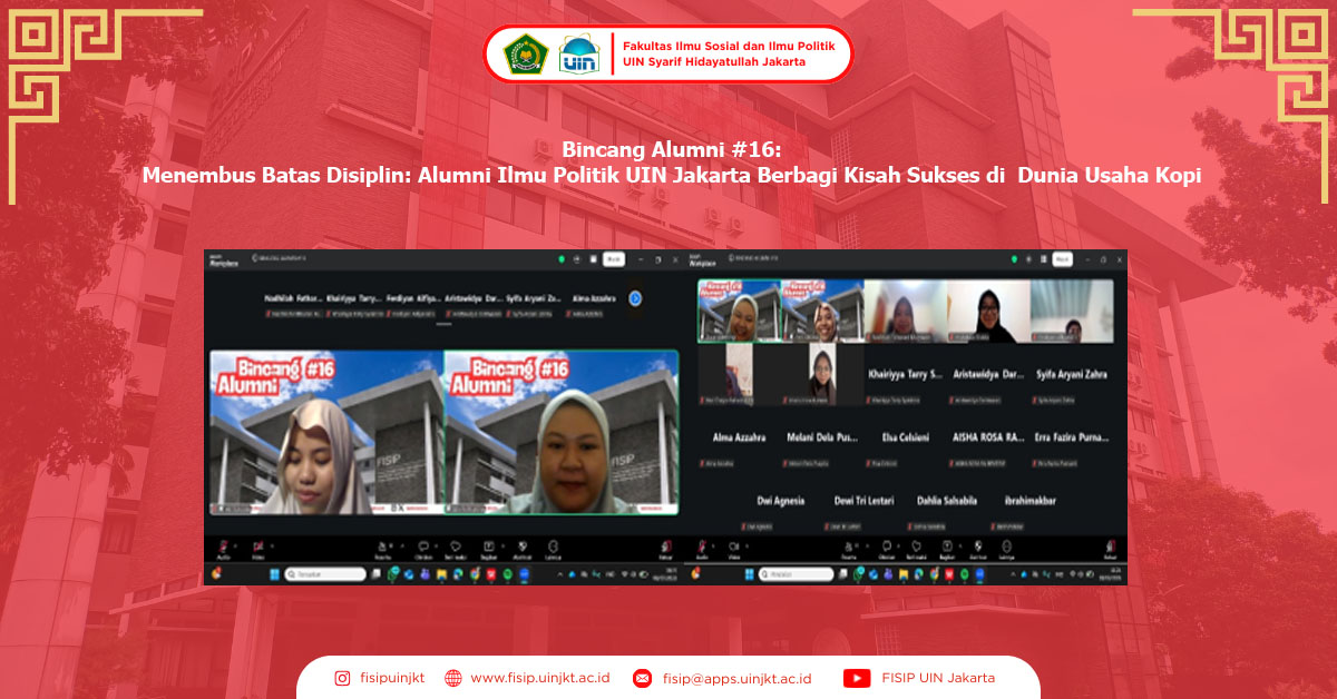 Bincang Alumni #16: Menembus Batas Disiplin: Alumni Ilmu Politik UIN Jakarta Berbagi Kisah Sukses di  Dunia Usaha Kopi
