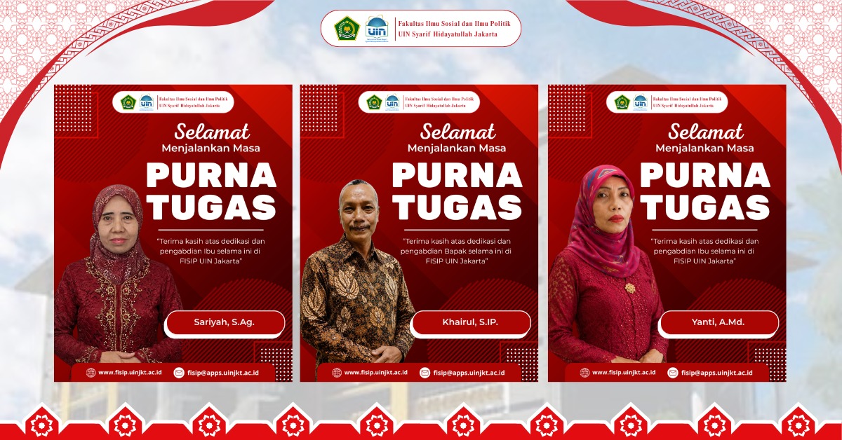 Selamat Purna Tugas : Khairul, S.IP  Sariyah, S.Ag dan Yanti, A.Md