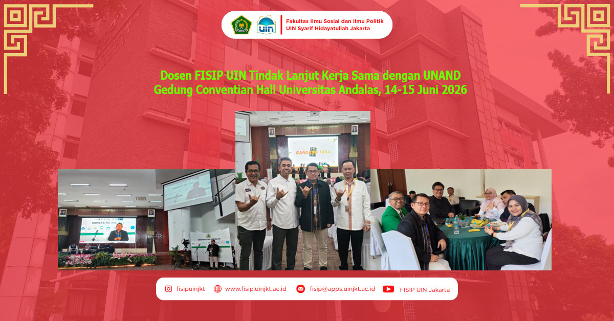 Dosen FISIP UIN Tindak Lanjut Kerja Sama dengan UNAND