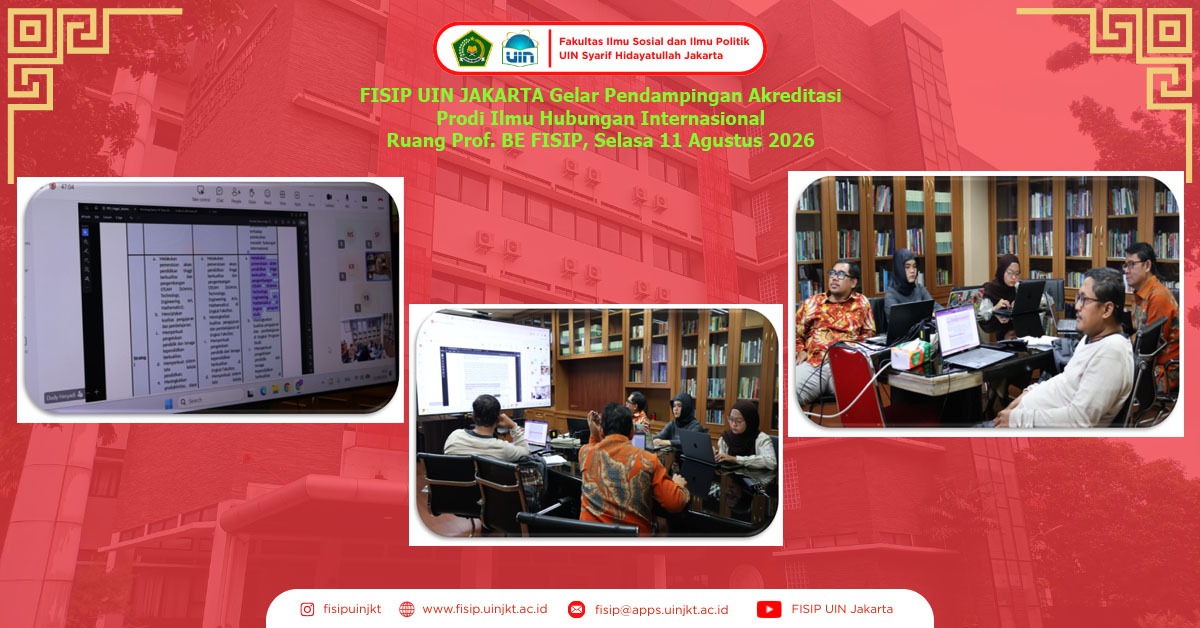 FISIP UIN JAKARTA Gelar Pendampingan Akreditasi Prodi Ilmu Hubungan Internasional