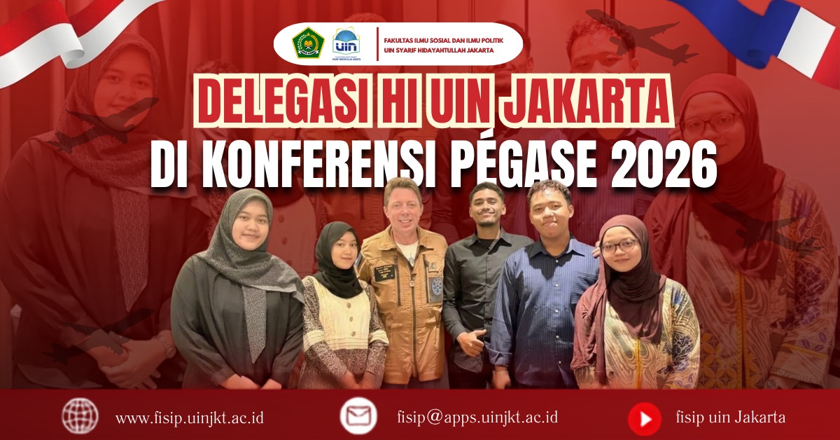 5 Mahasiswa HI UIN Jakarta Ikuti Konferensi Misi Pégase 2026
