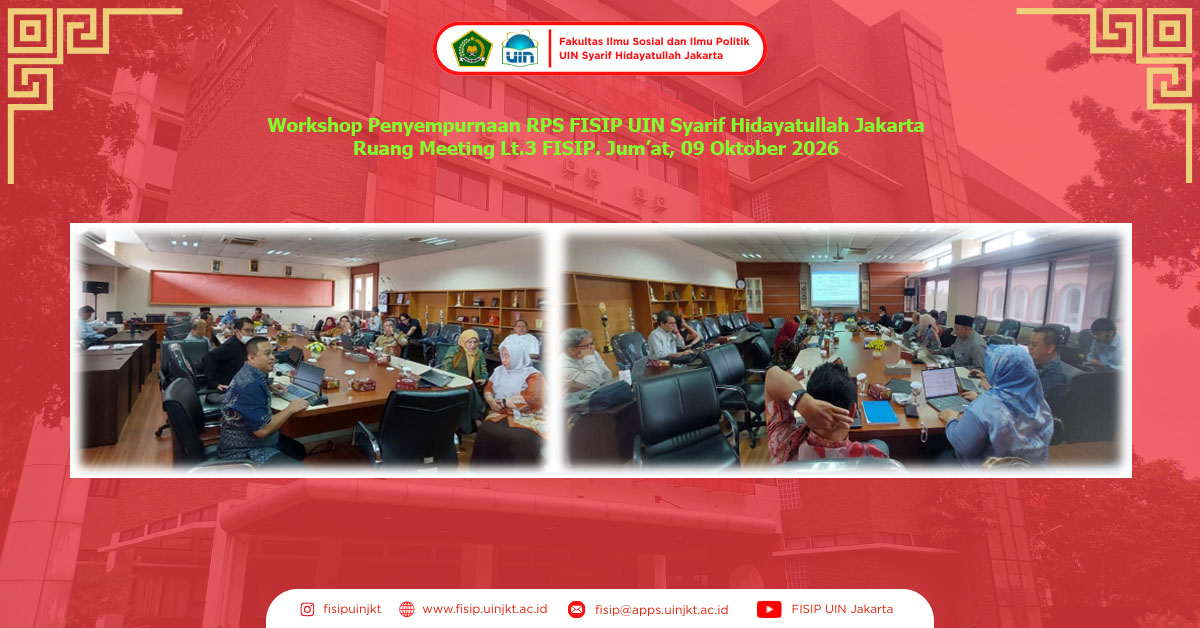 Workshop Penyempurnaan RPS FISIP UIN Jakarta