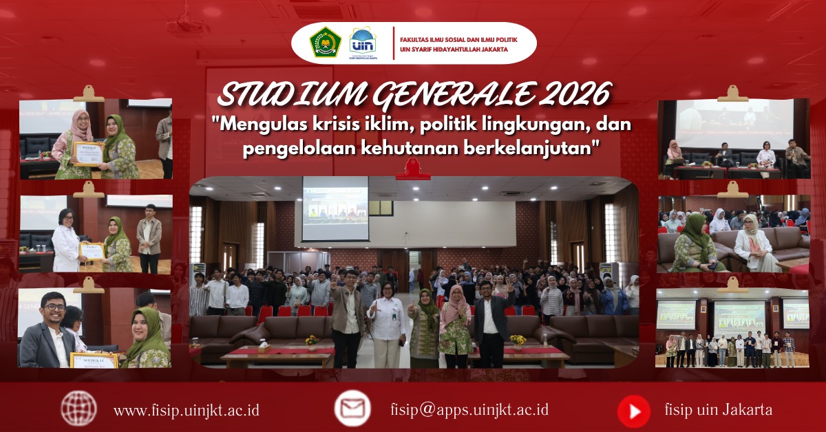 FISIP UIN Jakarta Bahas Politik Lingkungan dan Tantangan Pembangunan Berkelanjutan