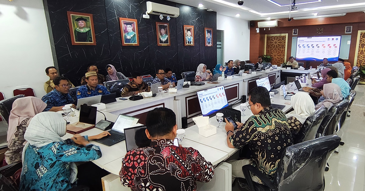 UIN Jakarta Perkuat Penyusunan Workplan Penganggaran Berbasis Kinerja Tahun Anggaran 2027 melalui E-Finansi
