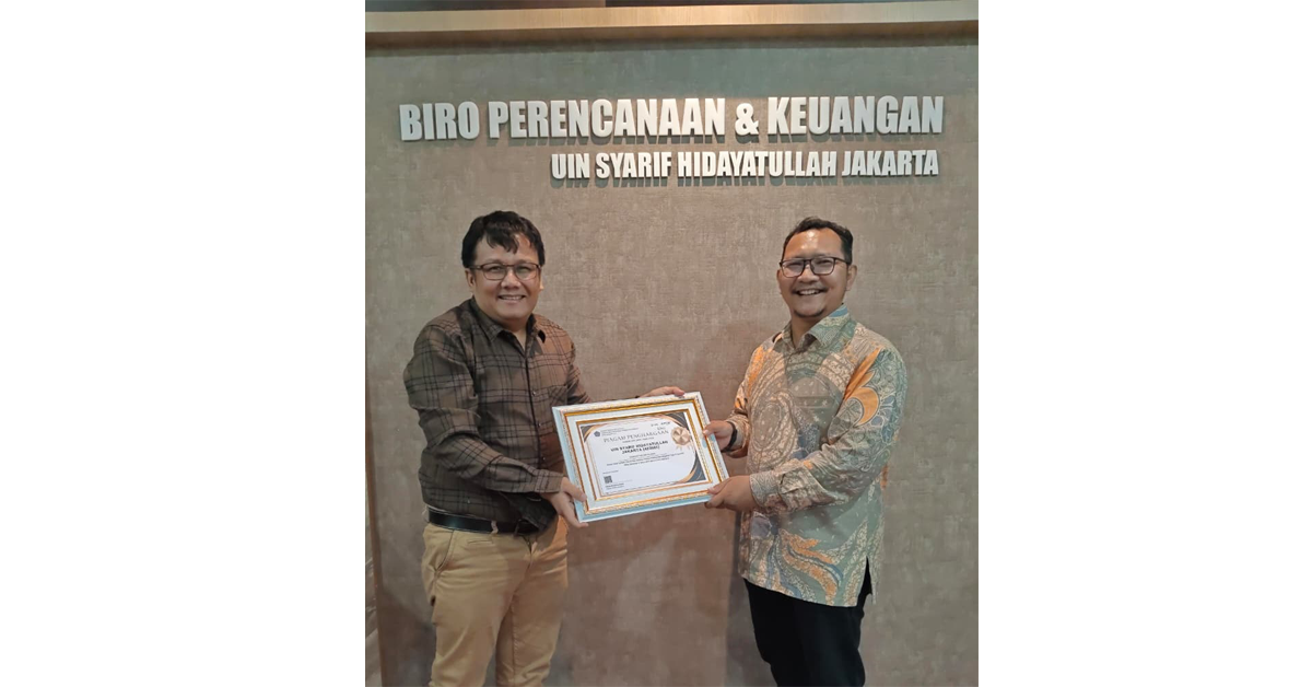 UIN Jakarta Raih Peringkat II (Dua) Nilai Indikator Kinerja Pelaksanaan Anggaran Pagu di Atas Rp800 Miliar Semester II Tahun 2025