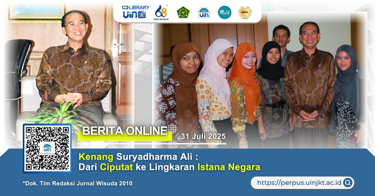 "Dari Ciputat ke Lingkaran Istana Negara" .....