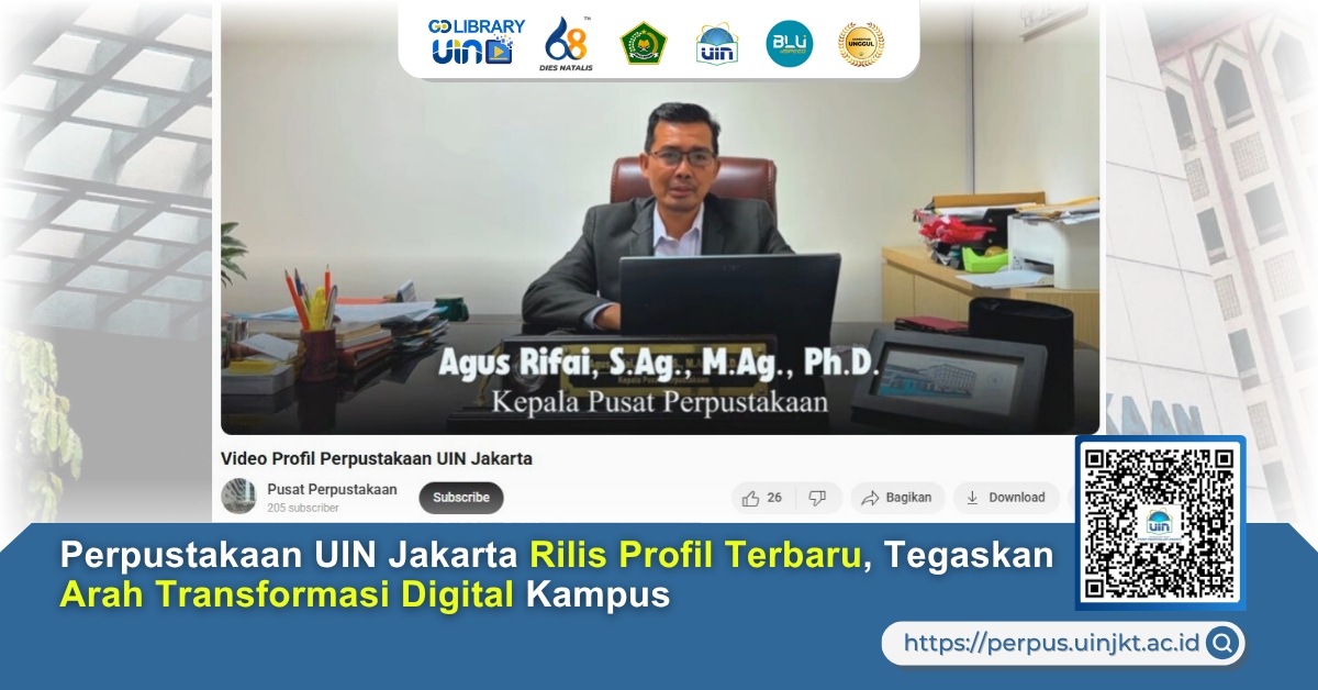 “Perpustakaan masa depan bukan hanya tentang berapa banyak buku yang dimiliki, tapi seberapa luas dampaknya terhadap kemajuan intelektual sivitas akademika,” ungkap Agus Rifai.