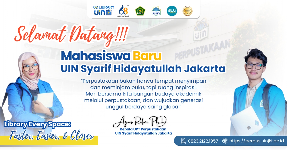 “Perpustakaan bukan hanya tempat menyimpan dan meminjam buku, tapi ruang inspirasi. Mari bersama kita bangun budaya akademik melalui perpustakaan, dan wujudkan generasi unggul berdaya saing global” -Agus Rifai, Ph.D