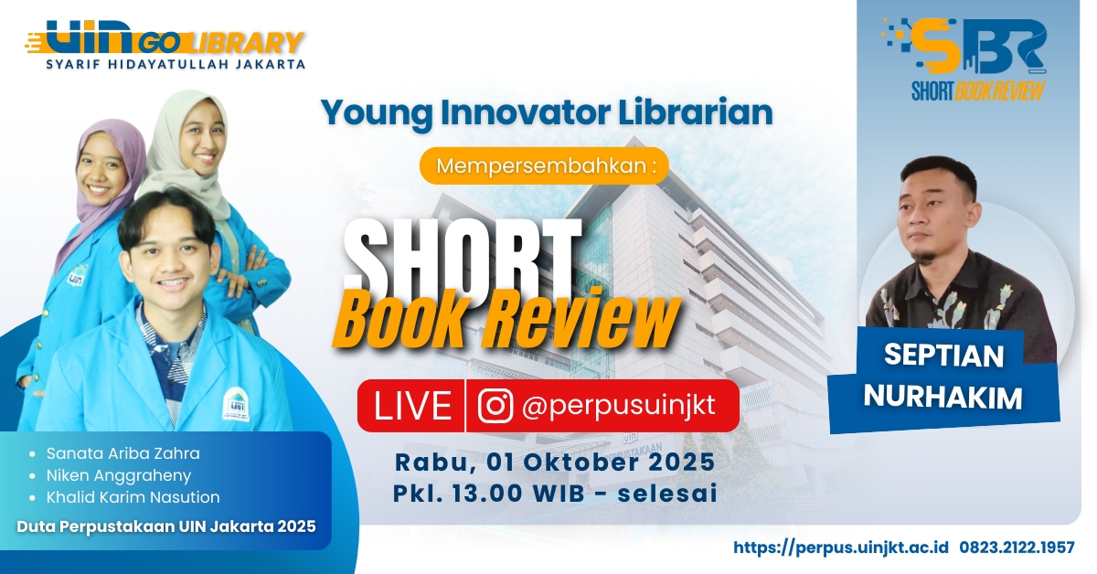 'Short Book Review' Live di kanal IG @perpusuinjkt