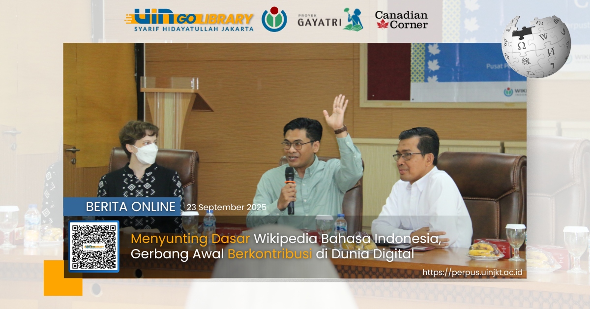 Menyunting Dasar Wikipedia Bahasa Indonesia, Gerbang Awal Berkontribusi di Dunia Digital
