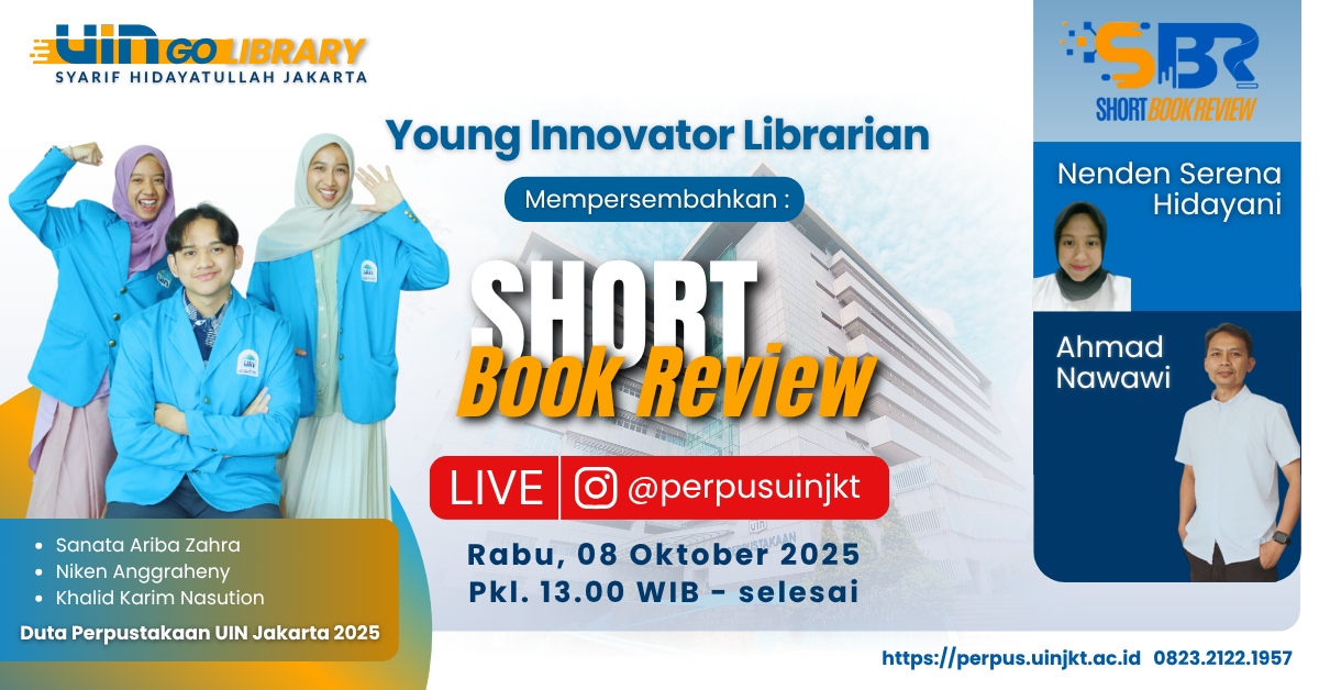 'Short Book Review' Live di kanal IG @perpusuinjkt