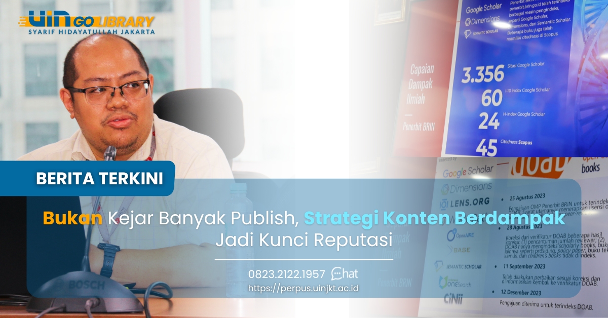 Bukan Kejar Banyak Publish, Strategi Konten Berdampak Jadi Kunci Reputasi