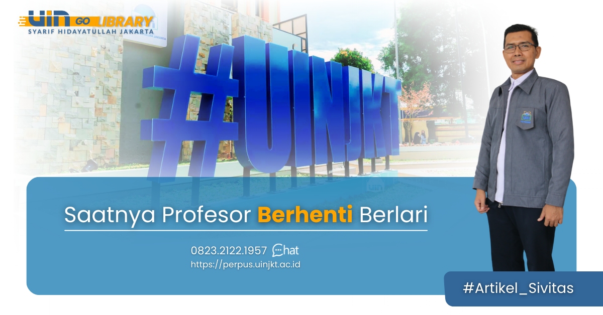 Saatnya Profesor Berhenti Berlari
