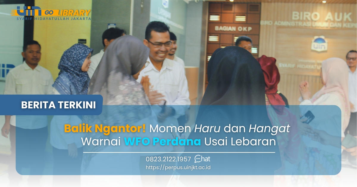 Balik Ngantor! Momen Haru dan Hangat Warnai WFO Perdana Usai Lebaran