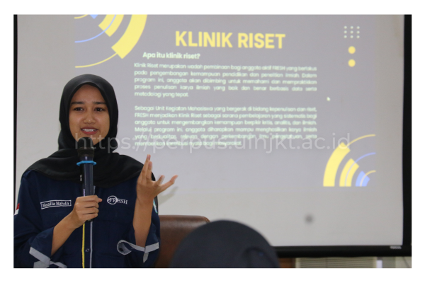 Isian Berita - 16 Maret 2026 - FRESH UIN Jakarta Luncurkan Klinik Riset, Siapkan Generasi Peneliti Muda Berkualitas