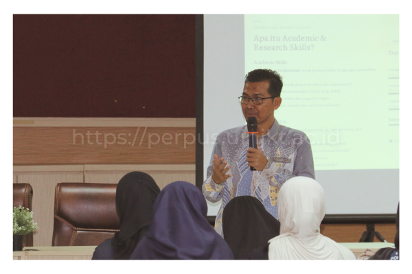 Isian Berita - 17 Maret 2026 - Agus Rifai Beberkan Startegi Academic dan Research Skills, Ini yang Harus Dimiliki Mahasiswa