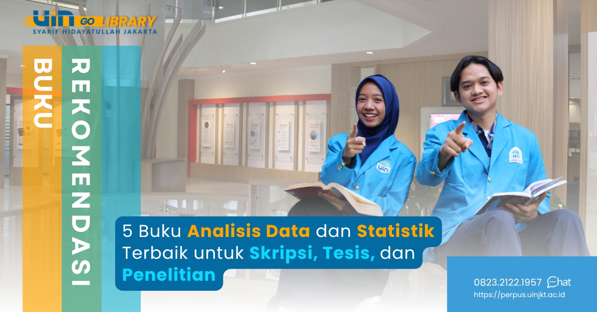 5 Buku Analisis Data dan Statistik Terbaik untuk Skripsi, Tesis, dan Penelitian