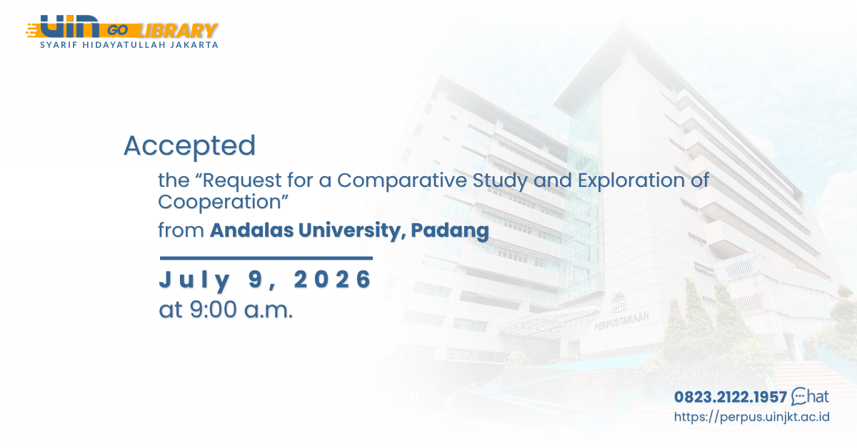 Accepting Comparative Studies and Collaboration Exploration of Andalas University Library UPT