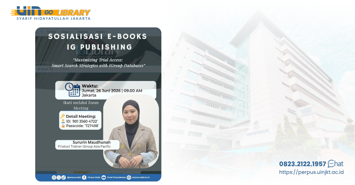 Sosialisasi E-Books IG Publishing