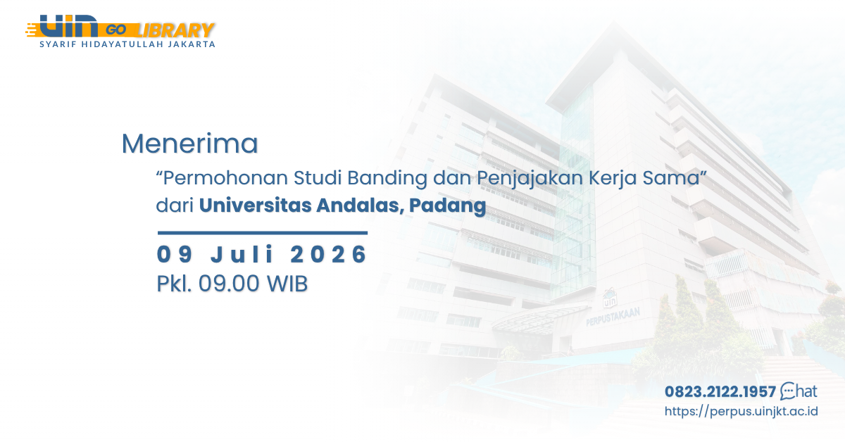 Menerima Studi Banding dan Penjajakan Kerja Sama UPT Perpustakaan Universitas Andalas