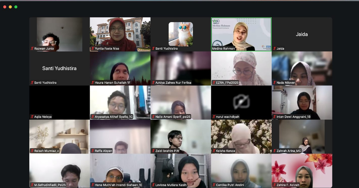 Guest Lecture Psikologi UIN Jakarta: Ajak Mahasiswa “Level Up” Karier Sejak Bangku Kuliah