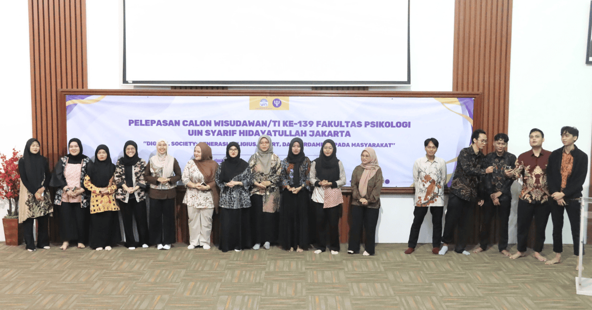 Fakultas Psikologi UIN Jakarta pelepasan 139 (1)