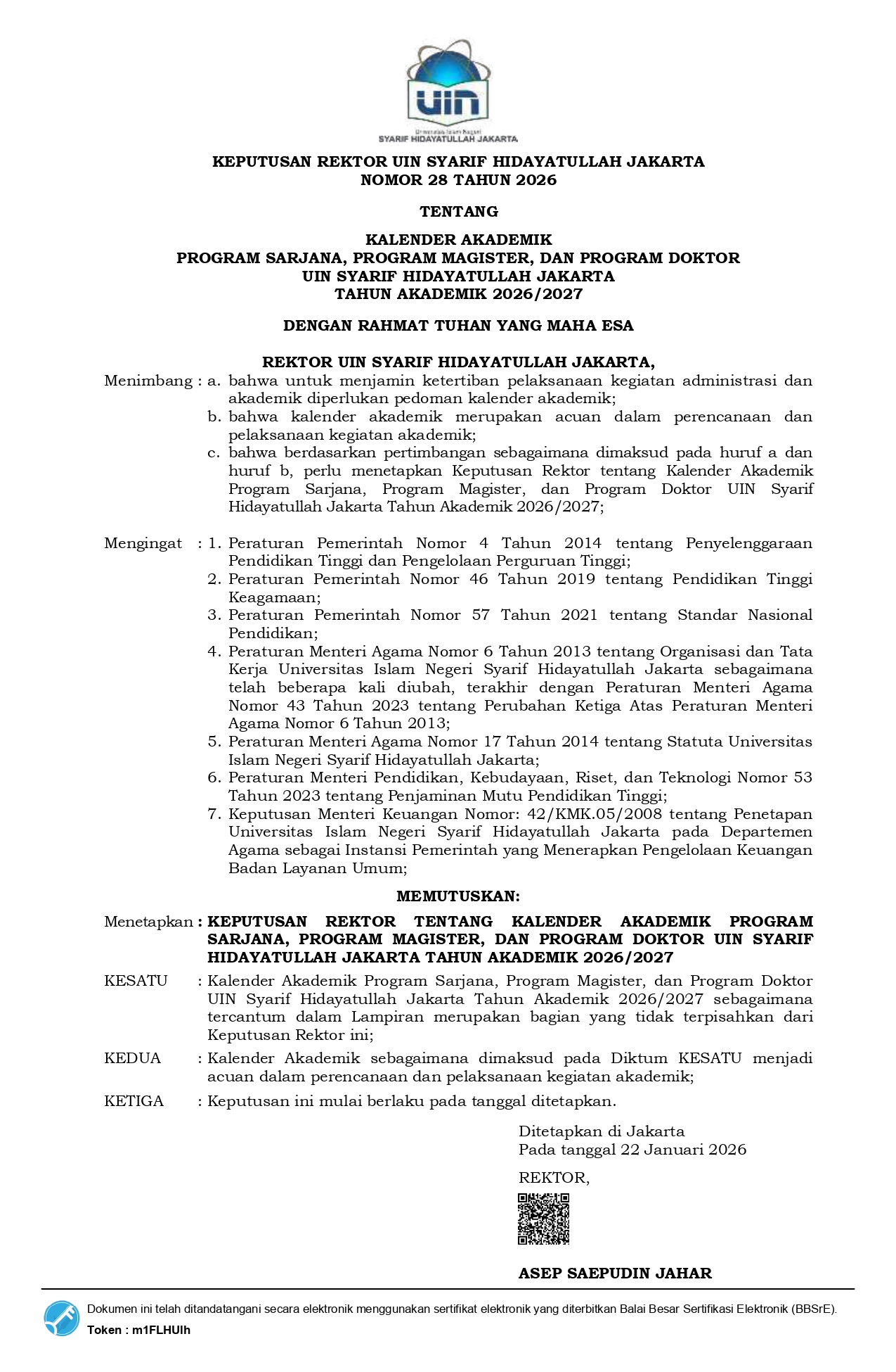 SK Rektor No 28 Th 2026 ttg Kalender Akademik TA 2026-2027_page-0001