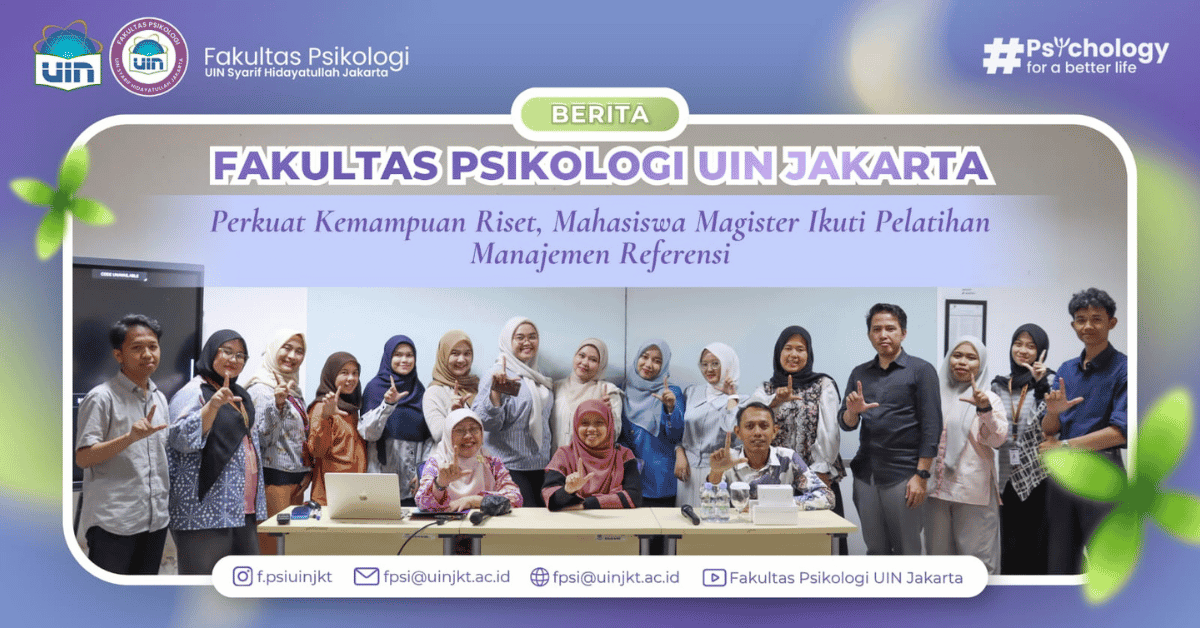 Perkuat Kemampuan Riset, Mahasiswa Magister Ikuti Pelatihan Manajemen Referensi