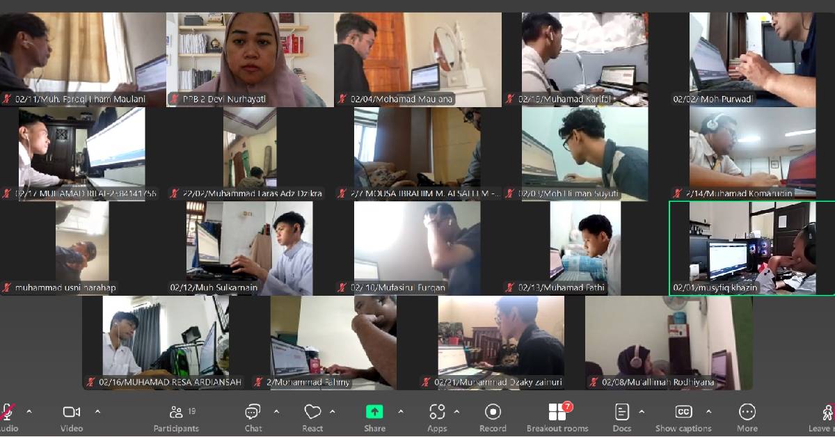 Jumat Ini, PPB Jadwalkan Ujian Bahasa Asing Susulan Daring Bagi Camaba Magister dan Doktor