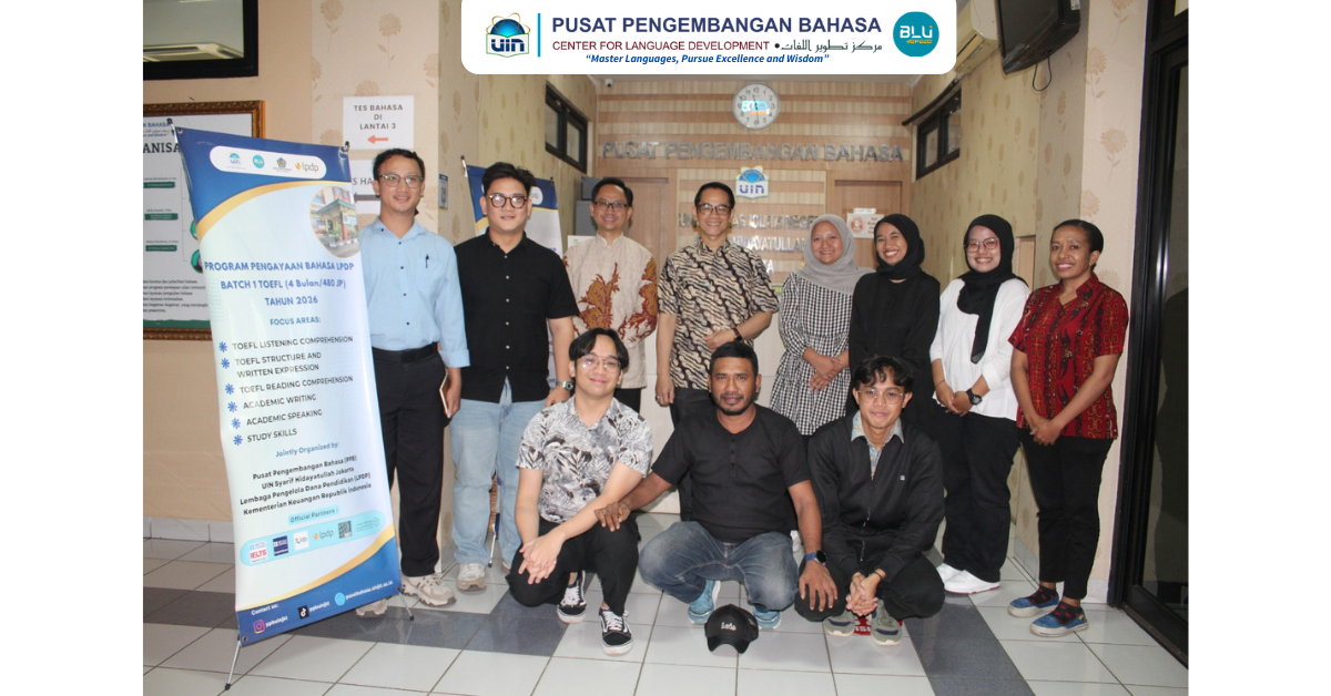 PPB UIN Jakarta dan LPDP Adakan Monitoring dan Evaluasi Program Pengayaan Bahasa LPDP