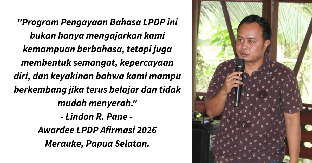 Sambutan Peserta LPDP 2026 (1)