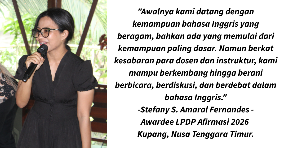 Sambutan Peserta LPDP 2026 (2)
