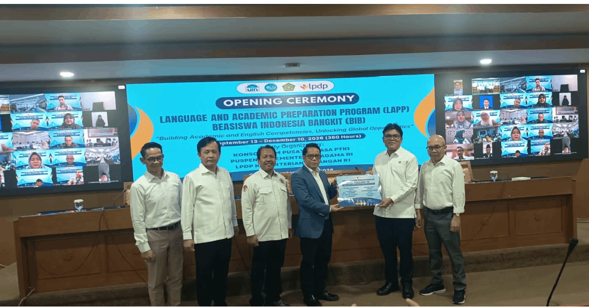 Pembukaan LAPP 2026, Sekjen Kemenag:  Targetkan Peserta Raih LoA dalam Tiga Bulan